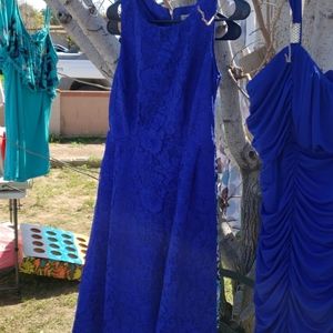 Blue formal dress